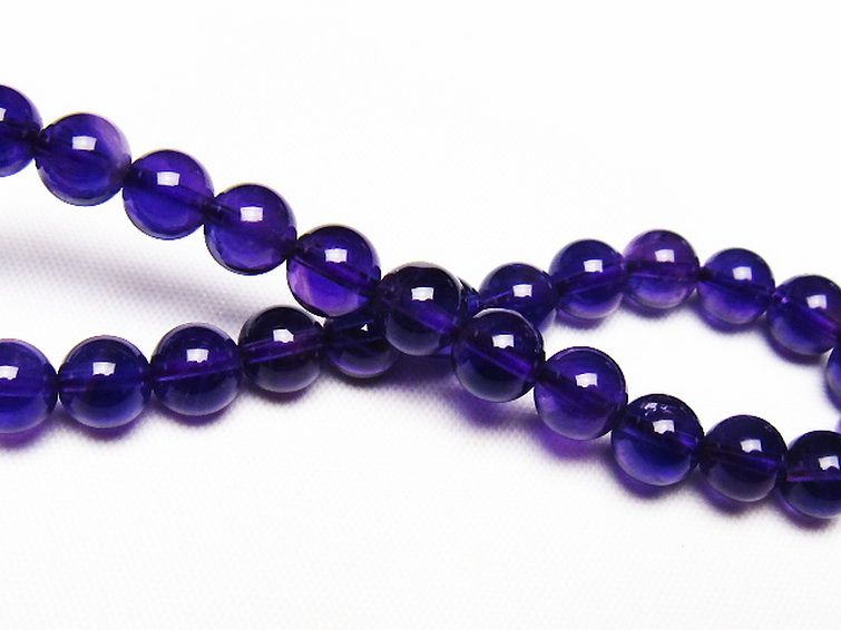 アメジスト ブレスレット 7mm [t406-3562] 2枚目