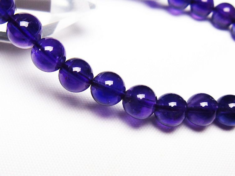 アメジスト ブレスレット 7mm [t406-3562] 3枚目