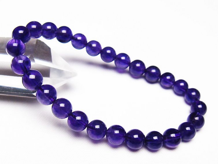 アメジスト ブレスレット 7mm [t406-3563]