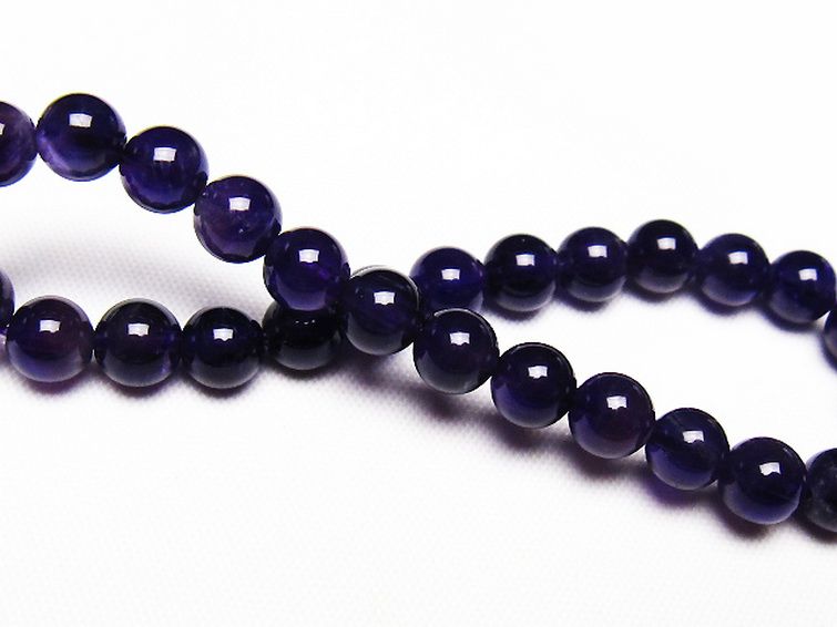 アメジスト ブレスレット 6mm [t406-3577] 2枚目