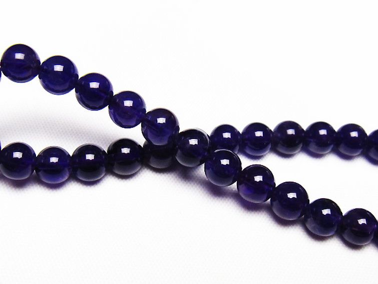 アメジスト ブレスレット 6mm [T406-3579] 2枚目
