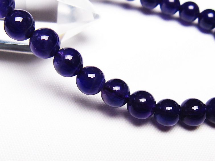 アメジスト ブレスレット 6mm [T406-3579] 3枚目
