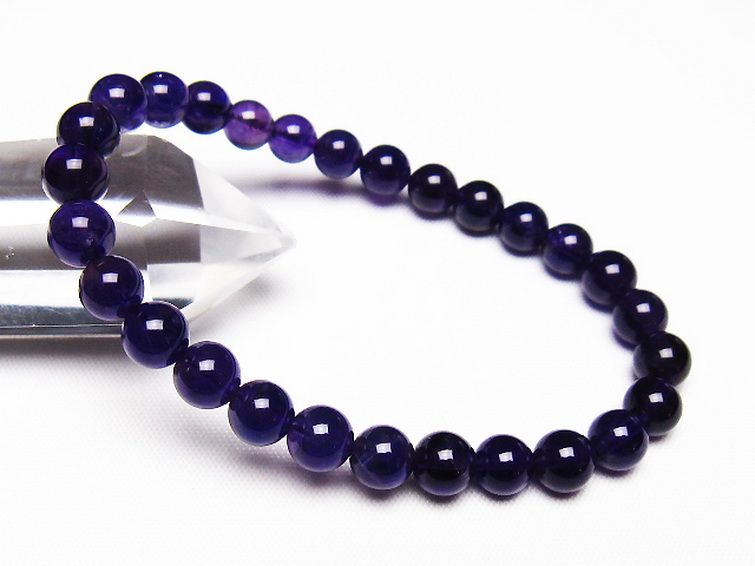 アメジスト ブレスレット 7mm [t406-3580]