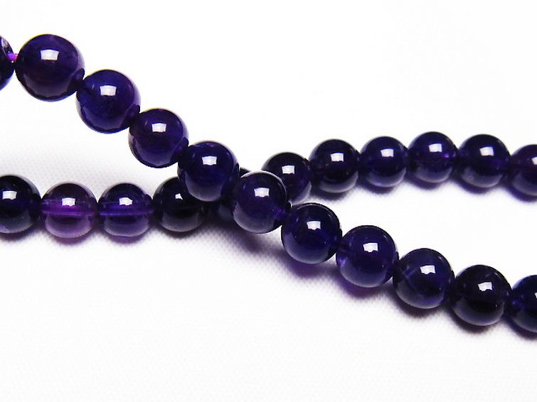 アメジスト ブレスレット 7mm [t406-3580] 2枚目