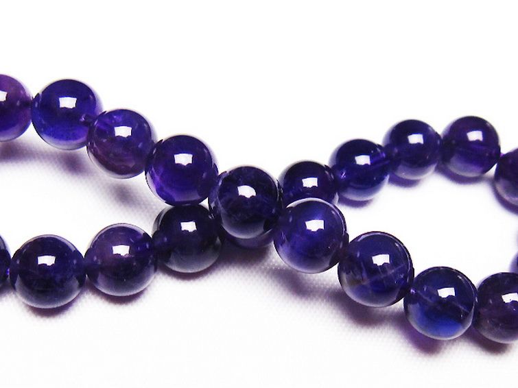 アメジスト ブレスレット 8mm [T406-3584] 2枚目