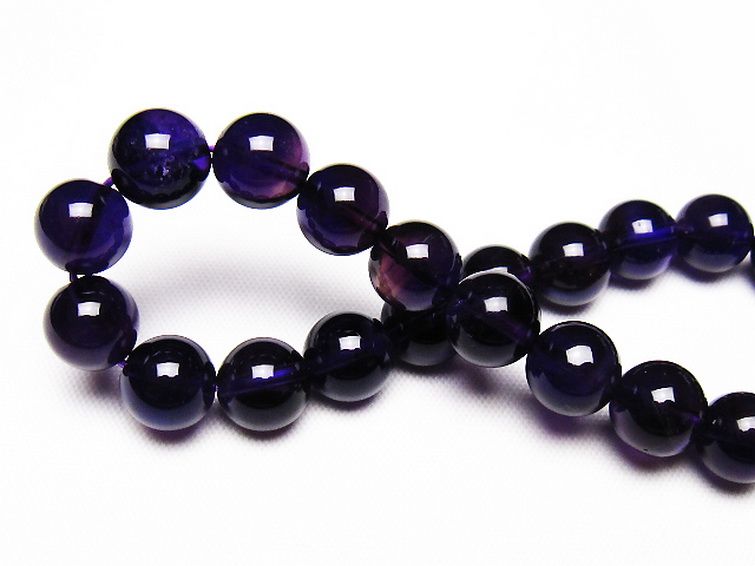 アメジスト ブレスレット 9mm [T406-3619] 2枚目