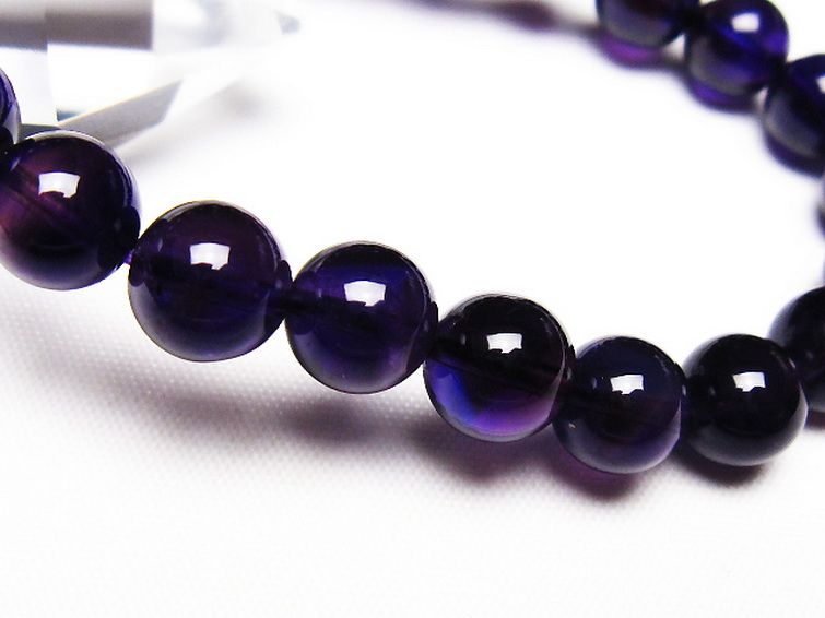 アメジスト ブレスレット 9mm [T406-3619] 3枚目