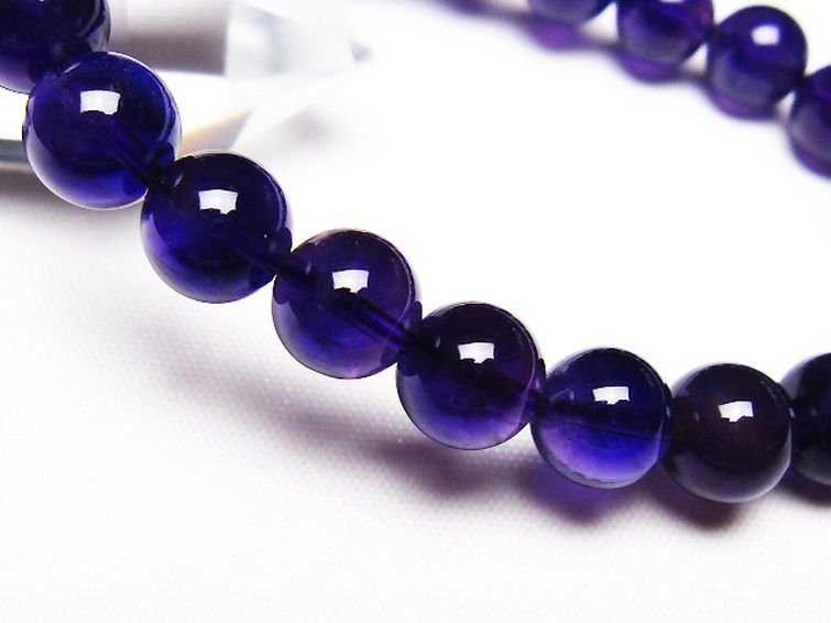 アメジスト ブレスレット 9mm [T406-3621] 3枚目