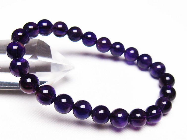 アメジスト ブレスレット 8mm [T406-3622] 1枚目