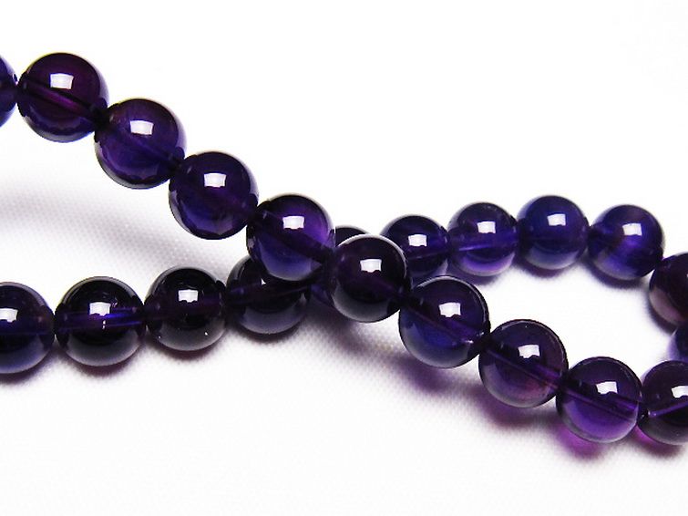 アメジスト ブレスレット 8mm [T406-3622] 2枚目