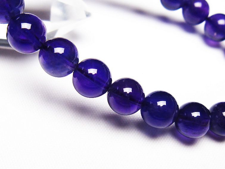 アメジスト ブレスレット 8mm [t406-3624] 3枚目