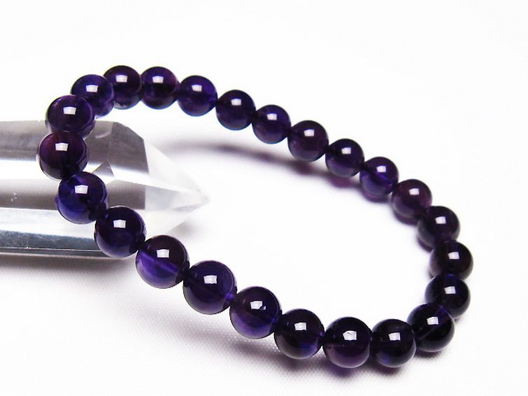 アメジスト ブレスレット 8mm [T406-3628] 1枚目