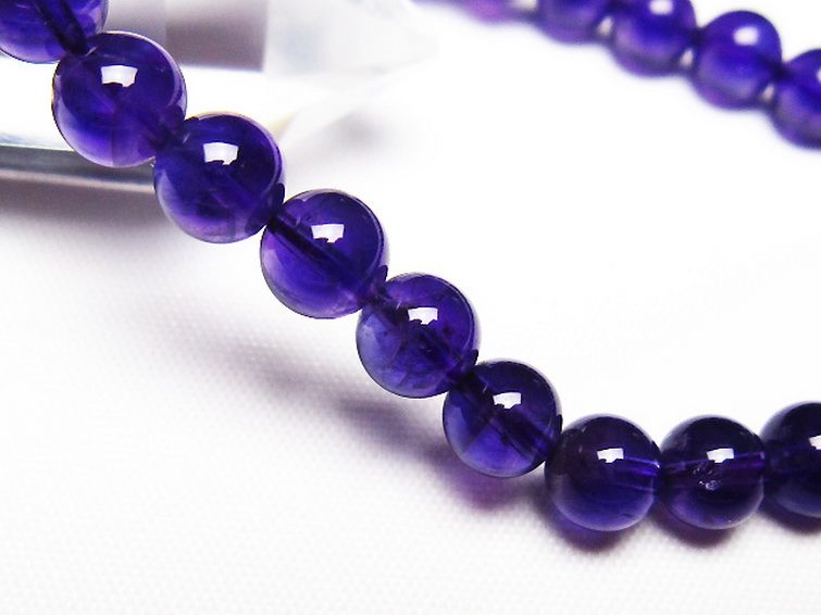 アメジスト ブレスレット 7mm [t406-3634] 3枚目