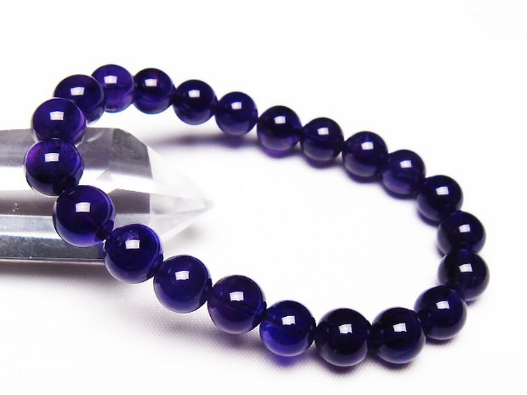 アメジスト ブレスレット 9mm [t406-3659] 1枚目