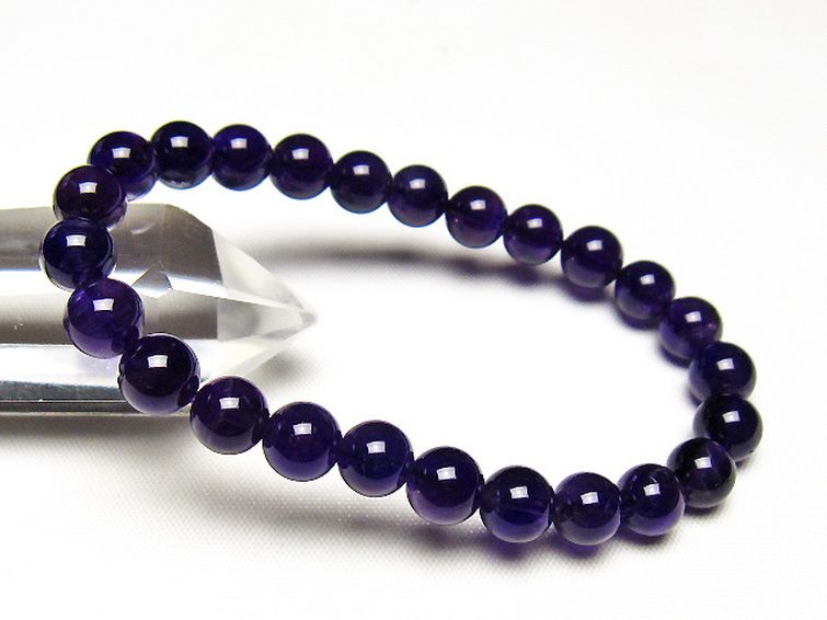 アメジスト ブレスレット 7mm [t406-3720] 1枚目