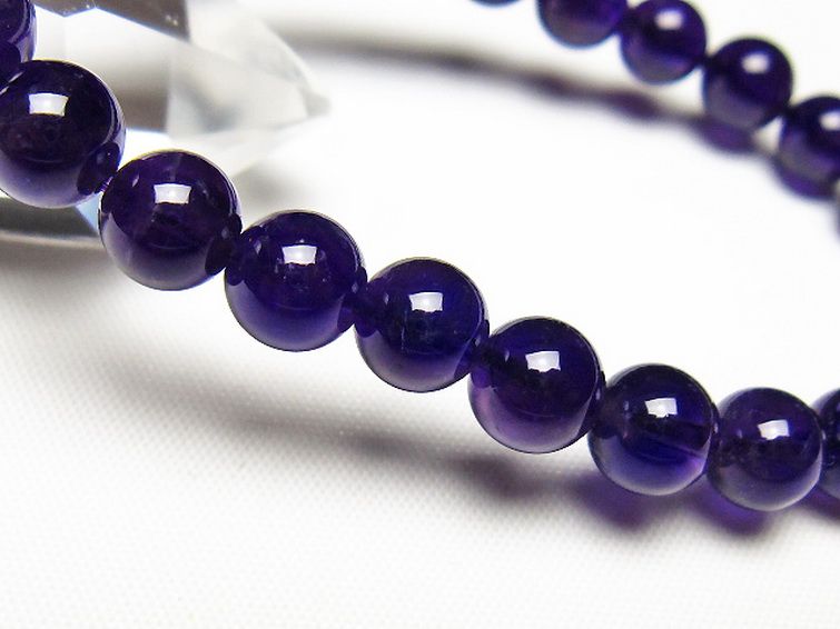アメジスト ブレスレット 7mm [t406-3720] 3枚目