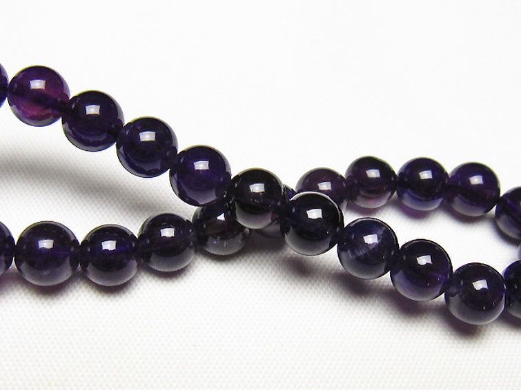 アメジスト ブレスレット 7mm [t406-3724] 2枚目