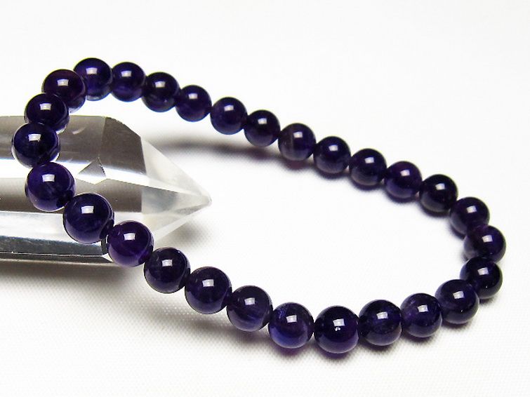 アメジスト ブレスレット 7mm [t406-3730] 1枚目