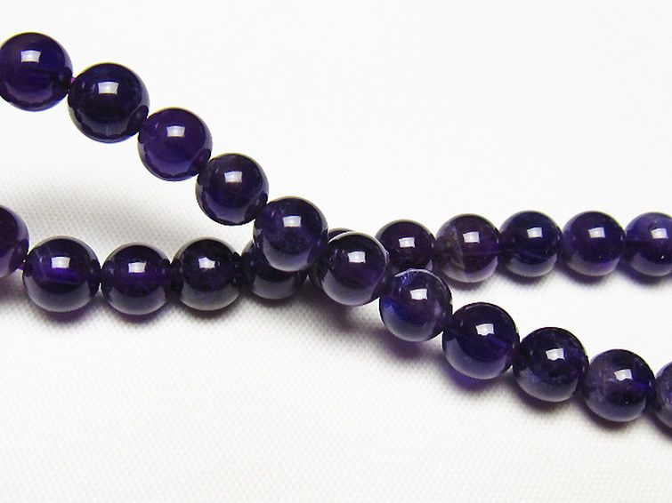 アメジスト ブレスレット 7mm [t406-3730] 2枚目