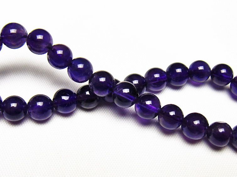 アメジスト ブレスレット 7mm [t406-3741] 2枚目
