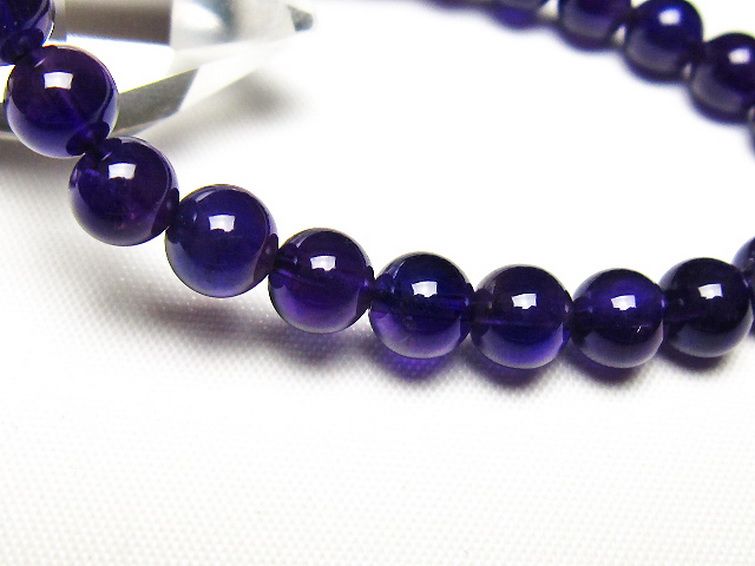 アメジスト ブレスレット 7mm [t406-3748] 3枚目