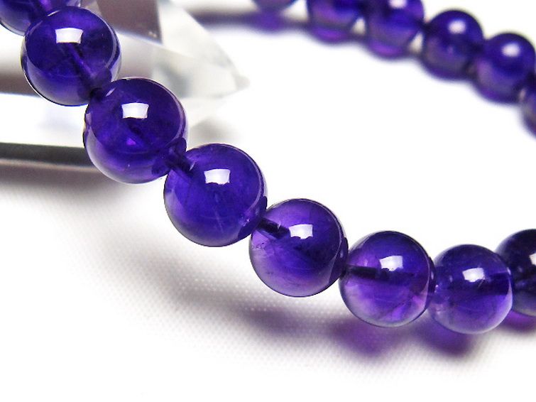 アメジスト ブレスレット 9mm [t406-3759] 3枚目