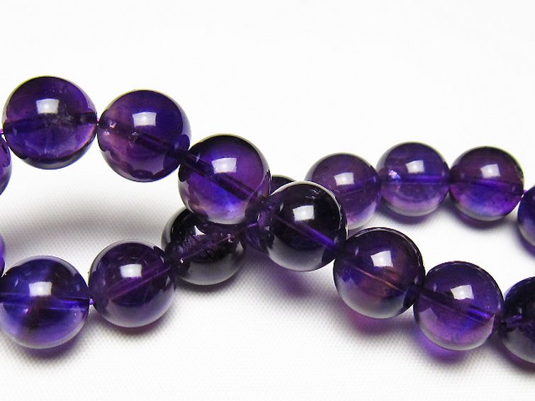アメジスト ブレスレット 12mm [t406-3770] 2枚目
