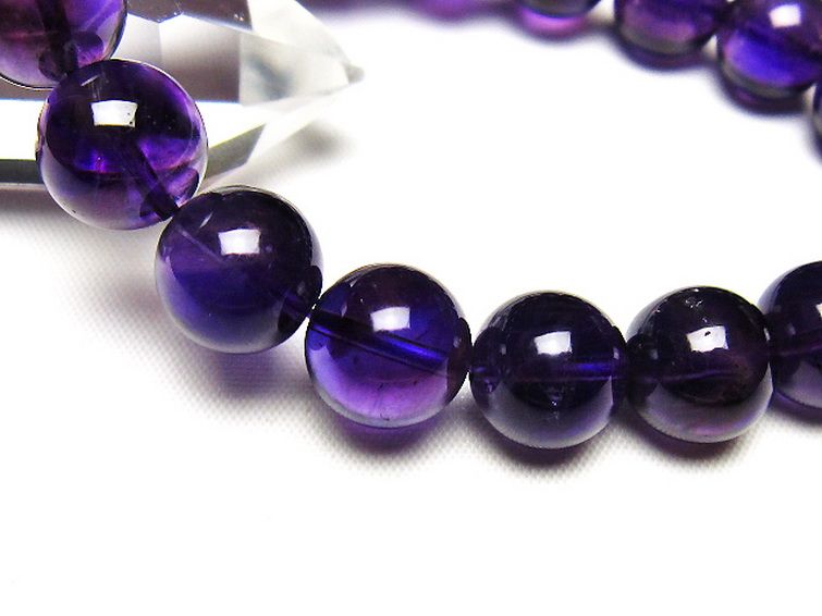 アメジスト ブレスレット 12mm [t406-3770] 3枚目