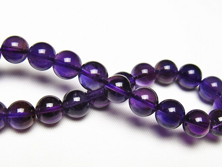 アメジスト ブレスレット 8mm [t406-3785] 2枚目