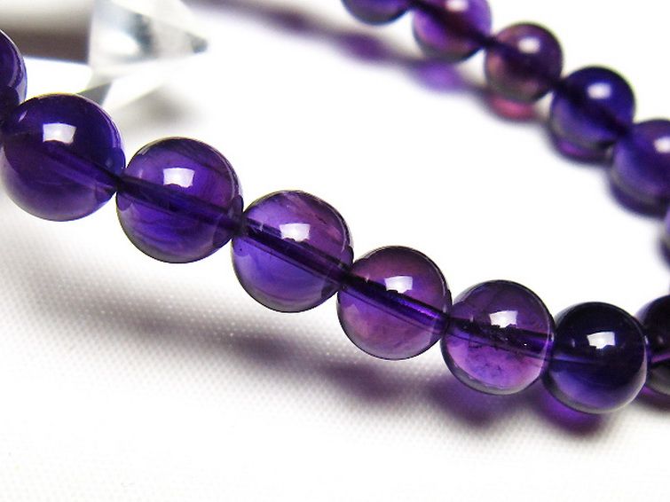 アメジスト ブレスレット 8mm [t406-3785] 3枚目