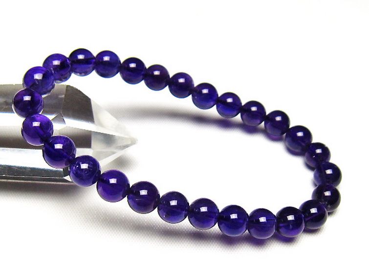 アメジスト ブレスレット 7mm [t406-3793] 1枚目