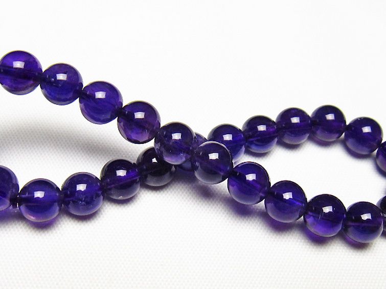 アメジスト ブレスレット 7mm [t406-3793] 2枚目