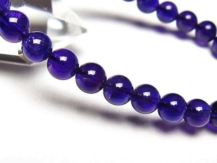 アメジスト ブレスレット 7mm [t406-3793] 3枚目