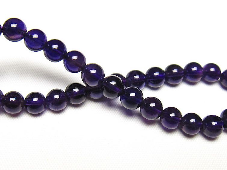 アメジスト ブレスレット 6mm [t406-3800] 2枚目