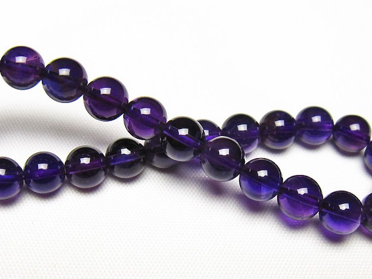 アメジスト ブレスレット 7mm [t406-3804] 2枚目