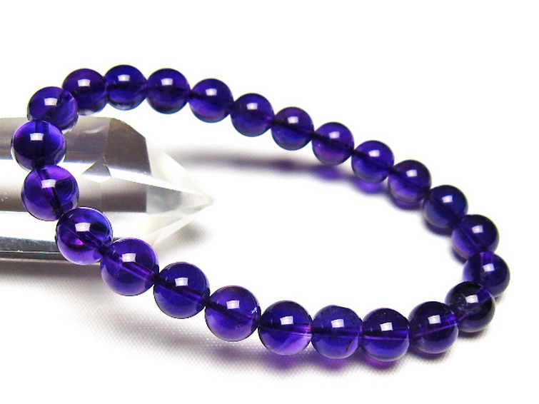 アメジスト ブレスレット 8mm [t406-3809] 1枚目