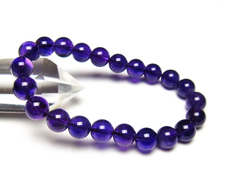 アメジスト ブレスレット 9mm [t406-3814] 1枚目