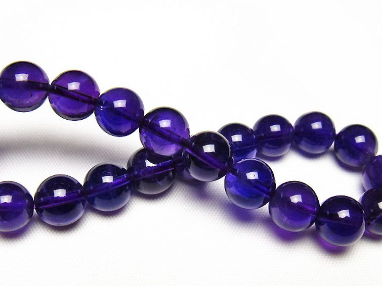 アメジスト ブレスレット 9mm [t406-3814] 2枚目