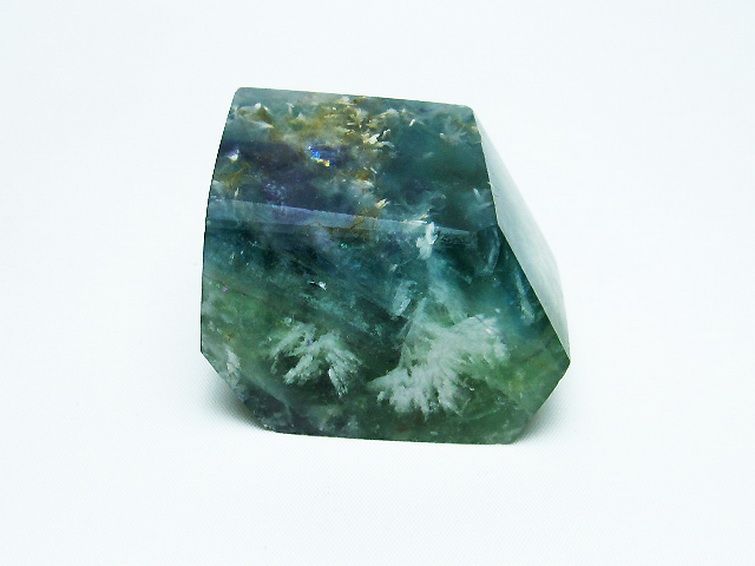 エンジェルフェザー フローライト 原石 [t41-1395] 1枚目