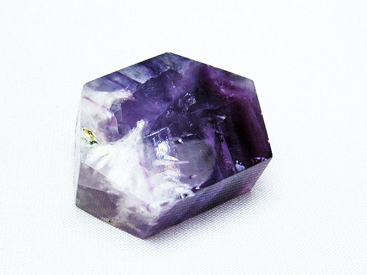 エンジェルフェザー フローライト 原石[T41-1512] 1枚目