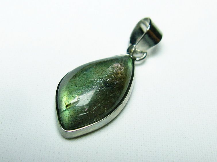 ラブラドライト ペンダント [T413-3695] 1枚目