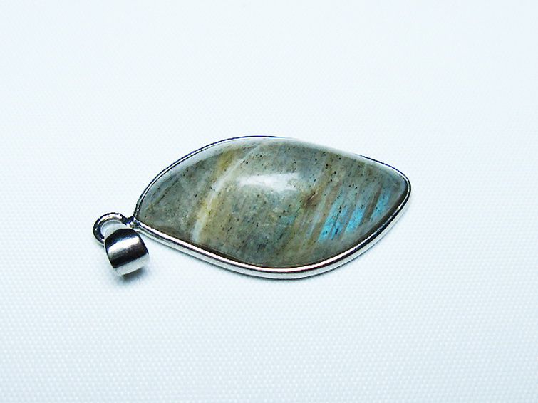 ラブラドライト ペンダント [T413-4106] 3枚目