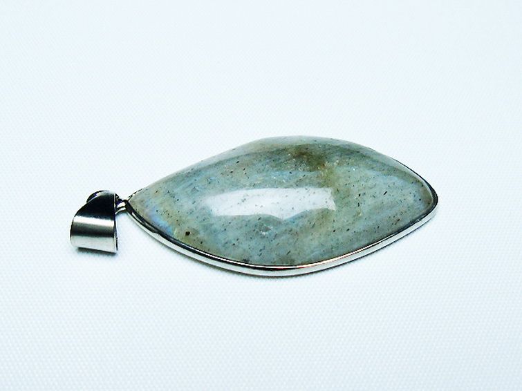 ラブラドライト ペンダント [T413-4126] 3枚目