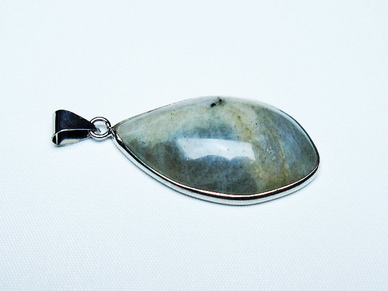 ラブラドライト ペンダント [T413-4143] 3枚目