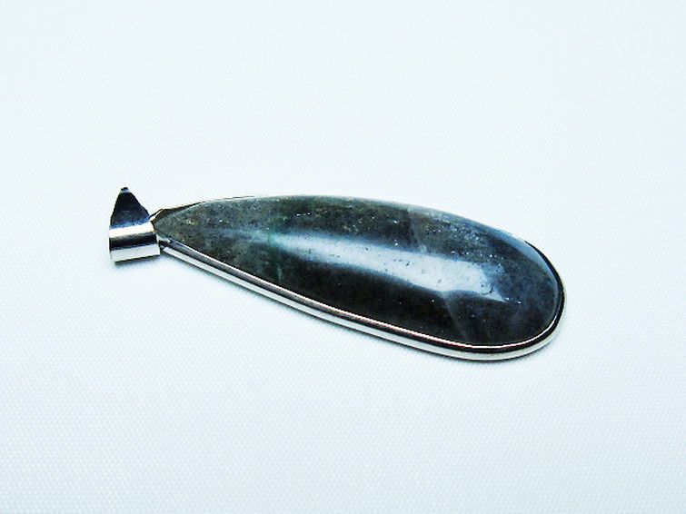 ラブラドライト ペンダント [T413-4157] 3枚目