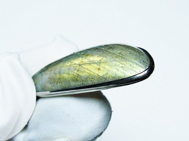 ラブラドライト ペンダント [T413-4161] 1枚目