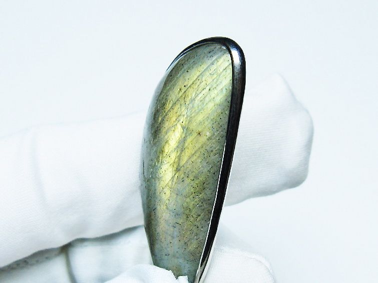 ラブラドライト ペンダント [T413-4161] 2枚目