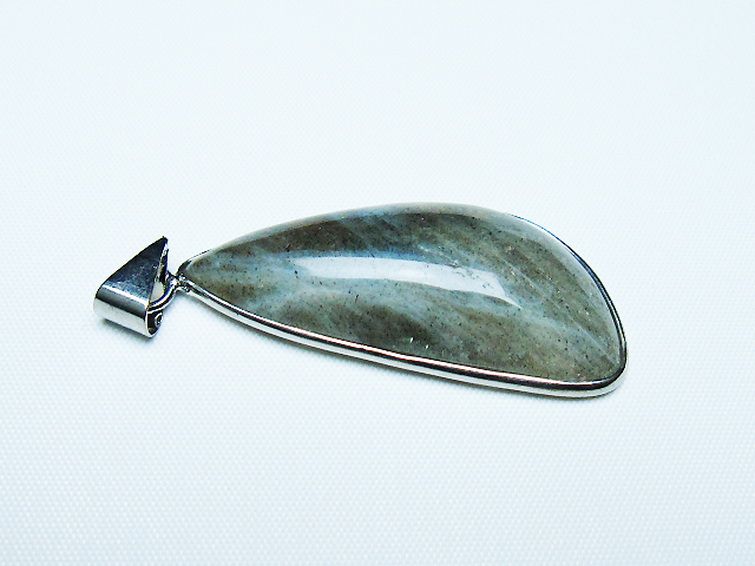 ラブラドライト ペンダント [T413-4161] 3枚目