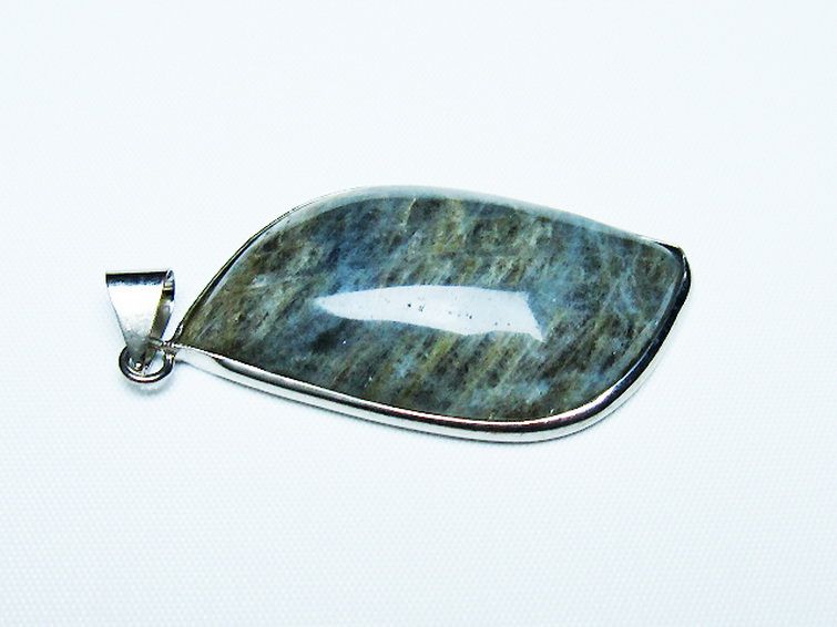 ラブラドライト ペンダント [T413-4164] 3枚目