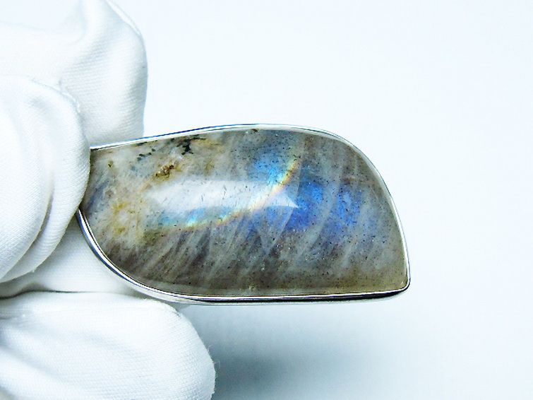 ラブラドライト ペンダント [T413-4166] 2枚目